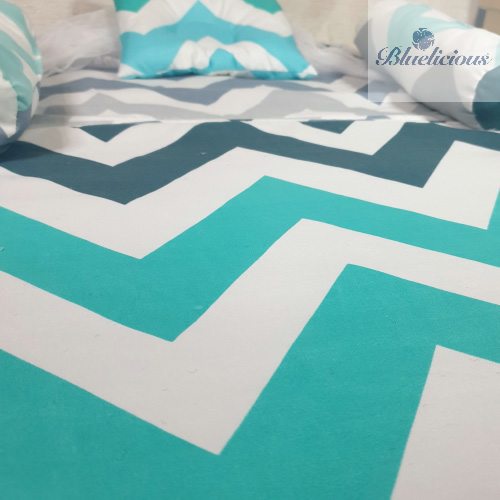 Baby Mat - Kasur Bayi Lipat Kelambu - Motif Zigzag