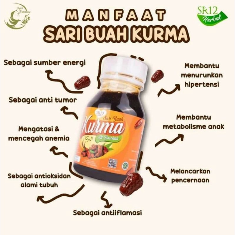 

SARI BUAH KURMA // SR12 //SARI KURMA MURNI