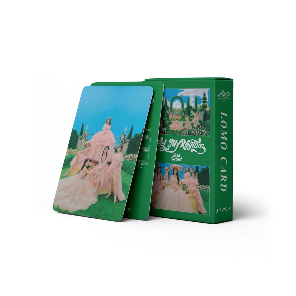 55pcs Kartu Lomo Foto Kpop Red Velvet Album 2022