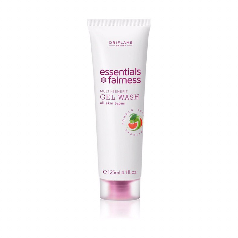 oriflame essentials fairness gel wash