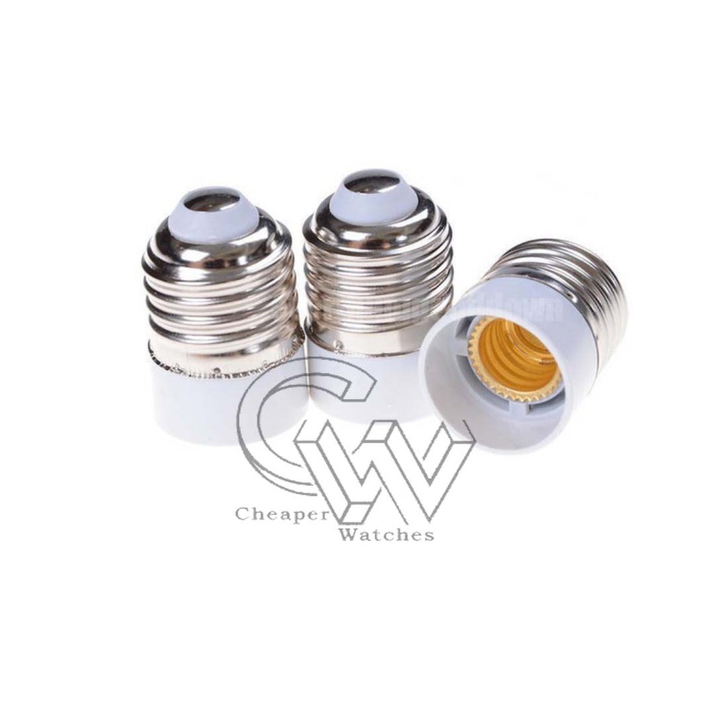 Cheaper-Fitting Lampu E27 ke E14 Converter Adapter Penyambung Berkualitas Termurah