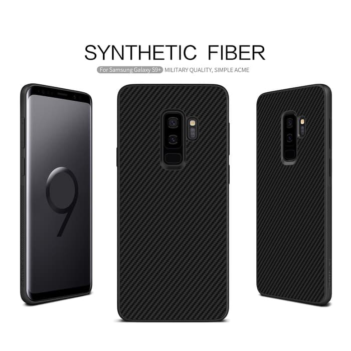 SAMSUNG Galaxy S9 Plus Hard Case NILLKIN Synthetic Fiber