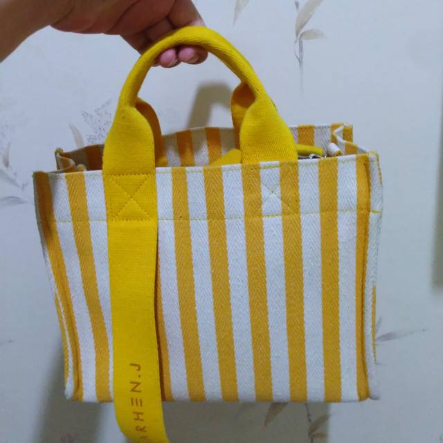 Marhen J 100% ORI Rico Mini Stripe Yellow