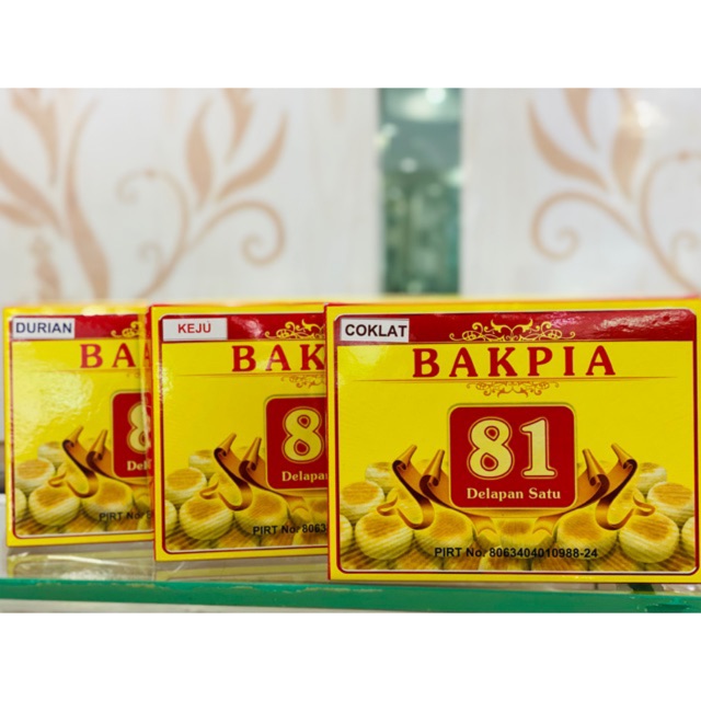 

Bakpia merek 81
