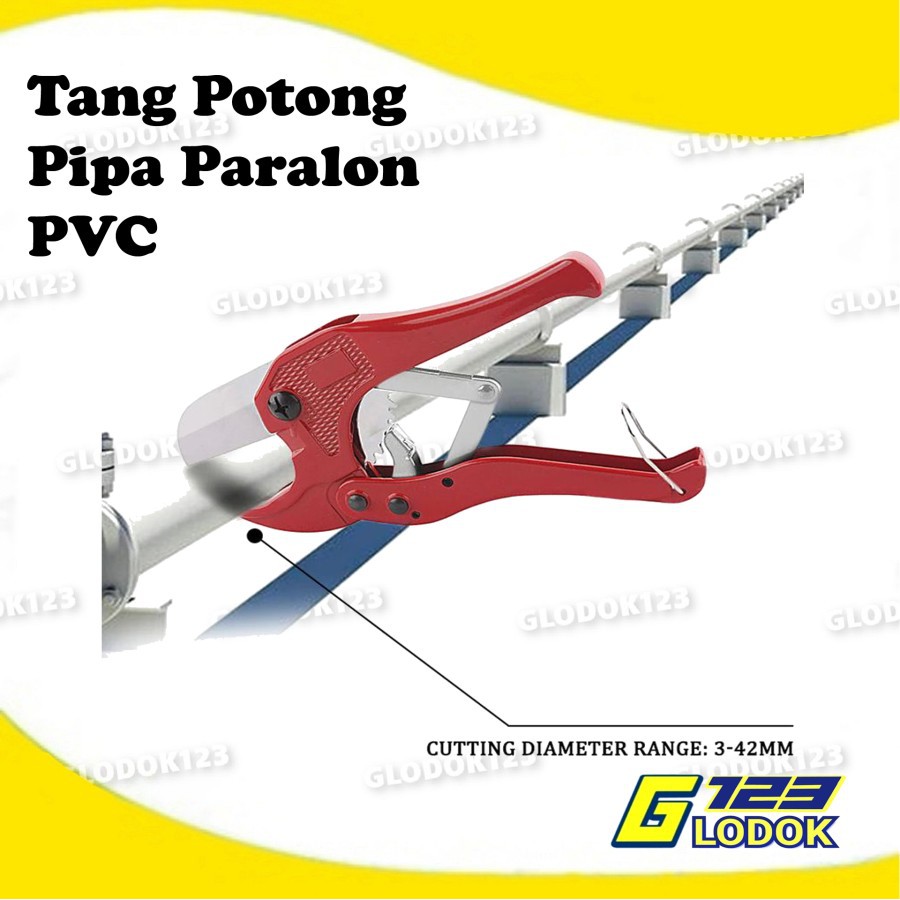 Gunting Pipa Alat Tang Potong Pipe Cutter PVC PPR HDPE PEX Paralon