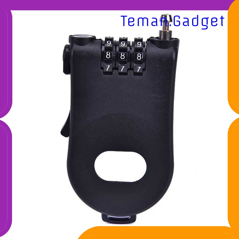 TG-IB772 F&amp;K GEMBOK KUNCI PENGAMAN SEPEDA NUMBER SECURITY LOCK 3 DIGIT NK-221
