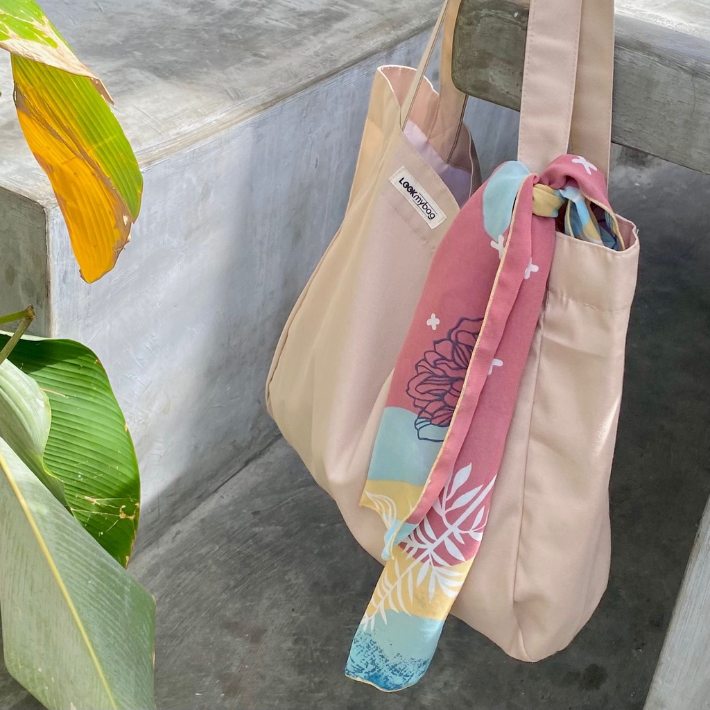 Premium Basic Totebag (Pastel Series)— LOOKMYBAG.ID