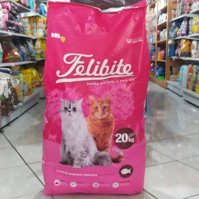 Felibite 20 kg/Felibite Bentuk Ikan 20 kg - Grab/Gojek only