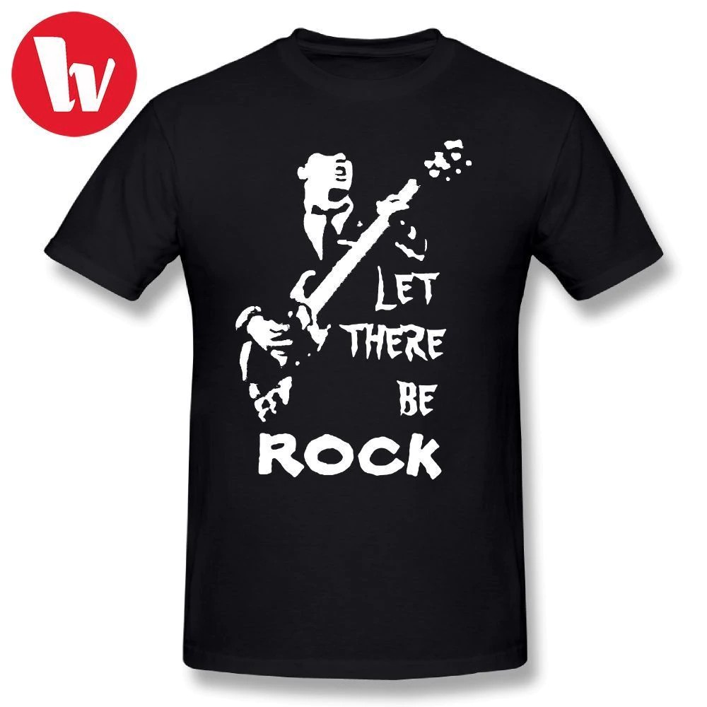 Ac Dc T-Shirt ACDC Short Sleeve Tee Shirt Men Print T Shirt Oversized Tshirt Mens T Shirts