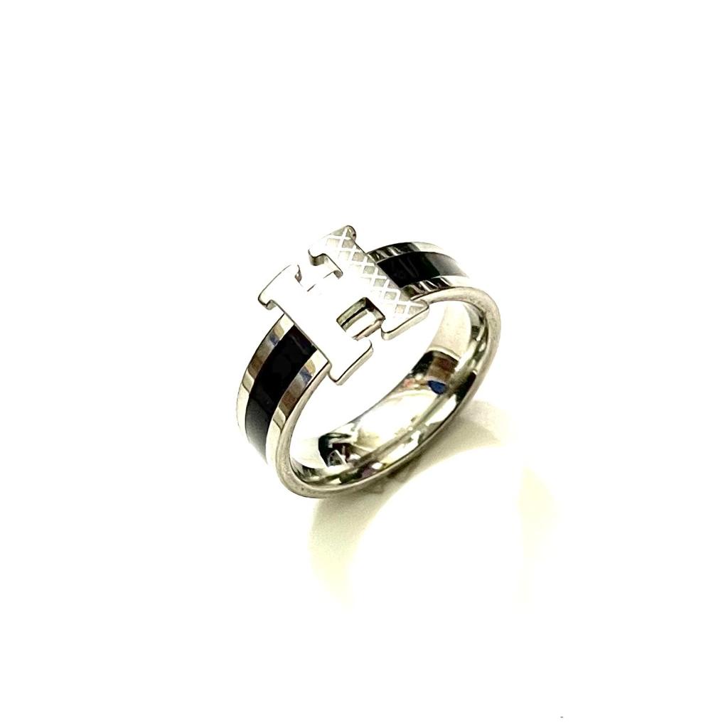 CINCIN TITANIUM PERMATA WANITA/PRIA TERLARIS TERMURAH SILVER DAN EMAS