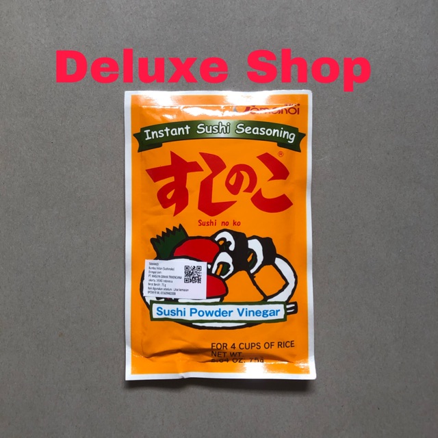 

Bumbu Nasi Sushi Bubuk| TAMANOI SUSHINOKO | Instan Rice Mix Seasoning Powder | Cuka/Vinegar 75gr