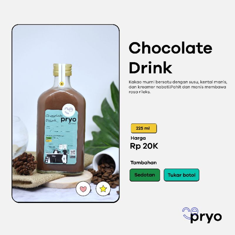 

Chocolate Drink Botol 225 ml