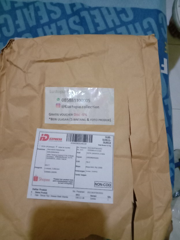 Zaja - Sanya Top / Atasan Batik Wanita