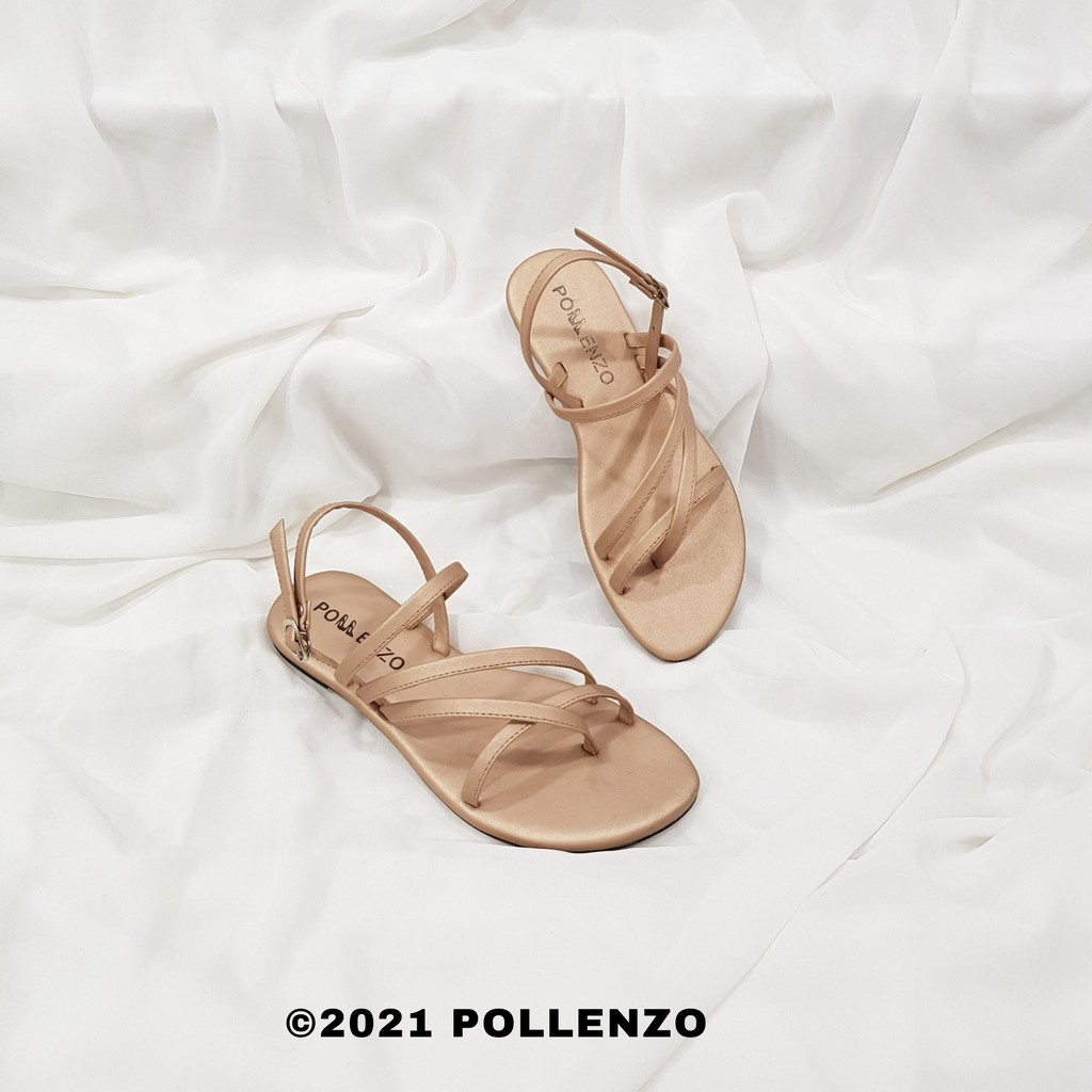 Pollenzo - Sandal Wanita Teplek Tali Bwp-002-3