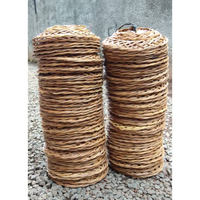 PIRING LIDI ANYAM DIAMETER -+25CM // PIRING HAJATAN UKURAN -+25CM