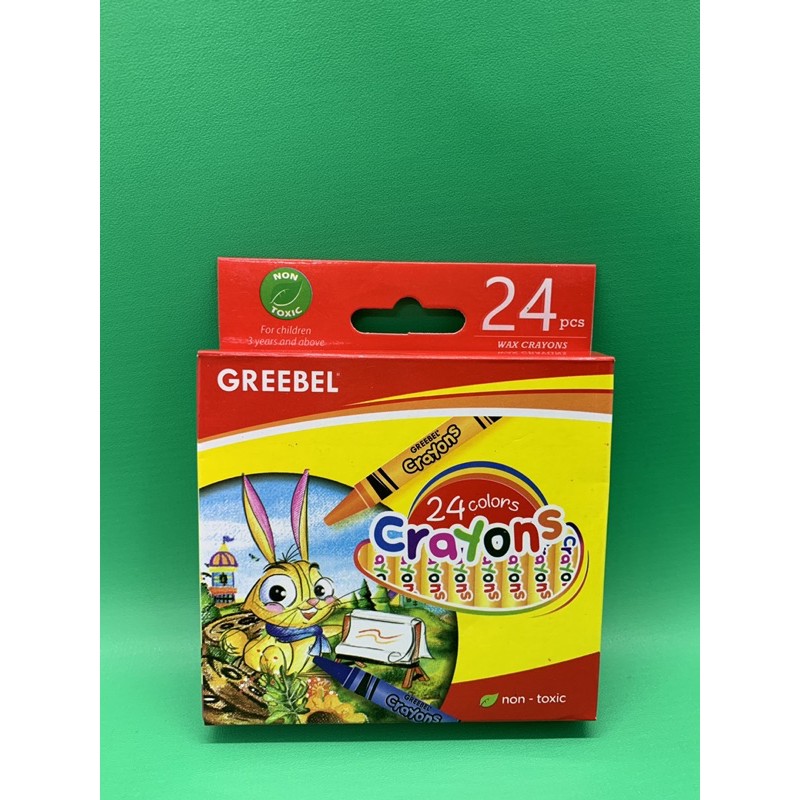 

GREEBEL Crayon / Krayon 24 warna