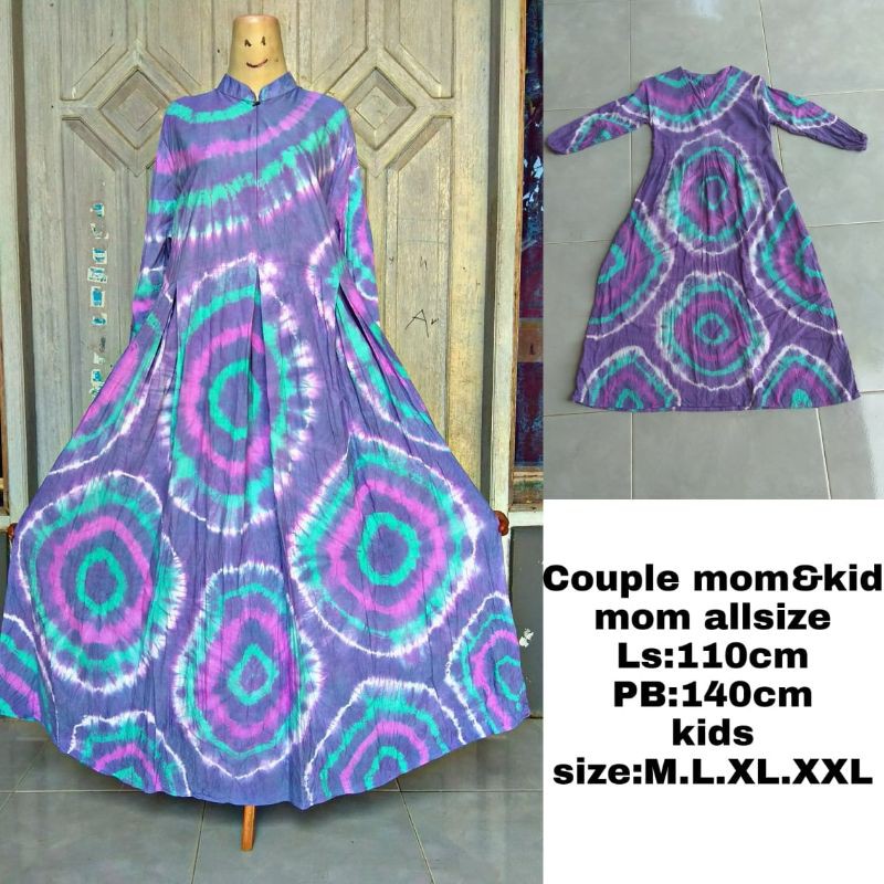 COD GAMIS TWILL IBU & ANAK/COUPLE GAMIS