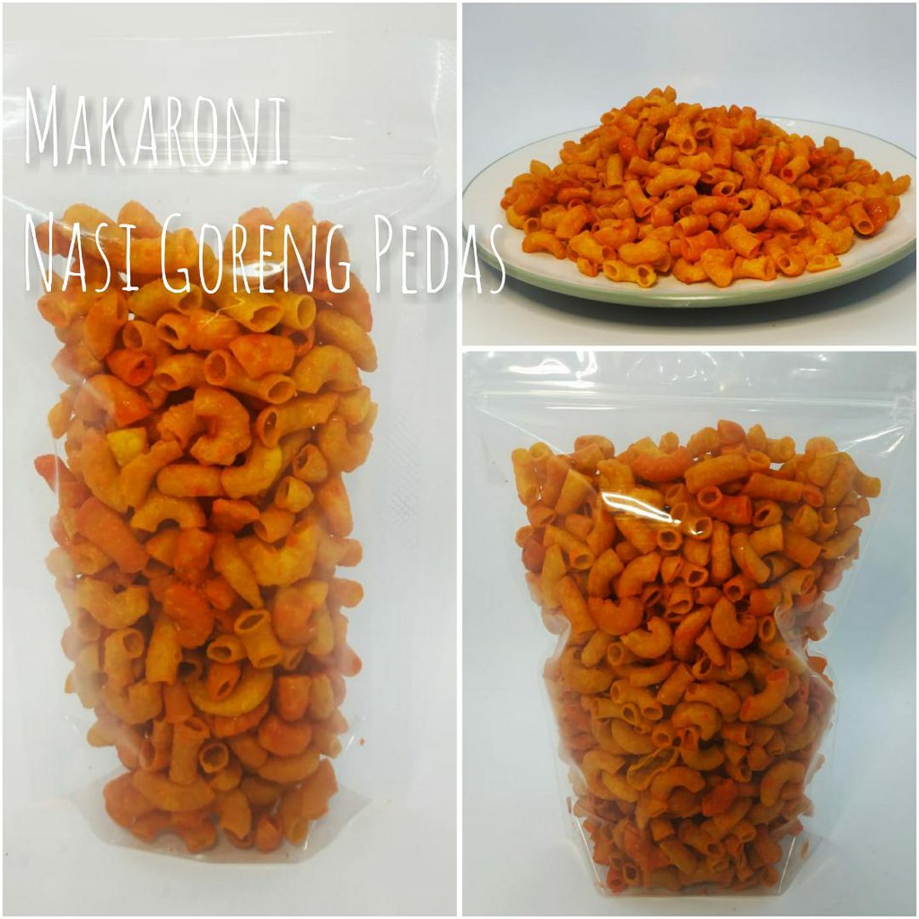 

Snack Makaroni Nasi Goreng Pedas 100gr Cemilan Murah dan Enak (Bisa COD)