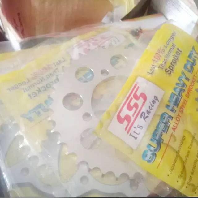 Gear sss Gir sss belakang 428 KLX DTRACKER CRF 150 WR 155 Original SSS