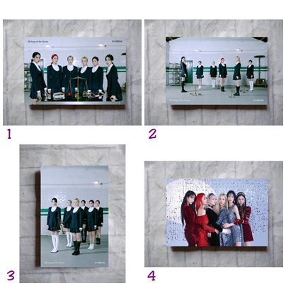 Poster Gfriend Song of The Sirens Sowon Yerin Eunha Yuju SinB Umji Kpop Girlband hiasan dinding kayu