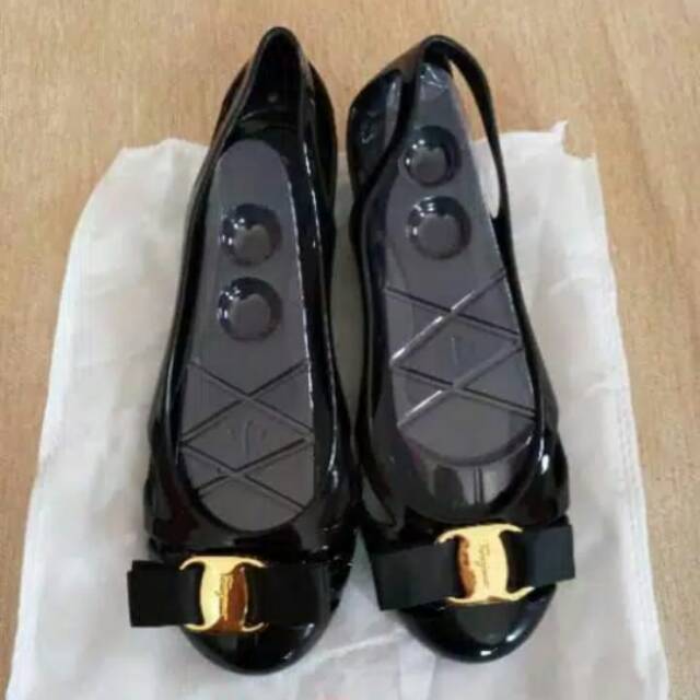Jelly shoes salvator ferragamo