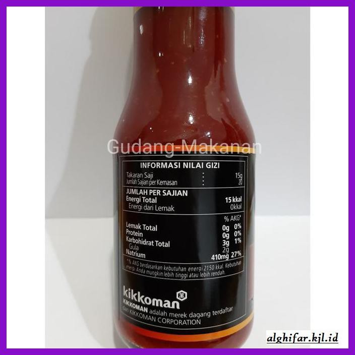 

gnidderdsaus- gochujang halal kikkoman 300g - pack standard -asliiiiii.