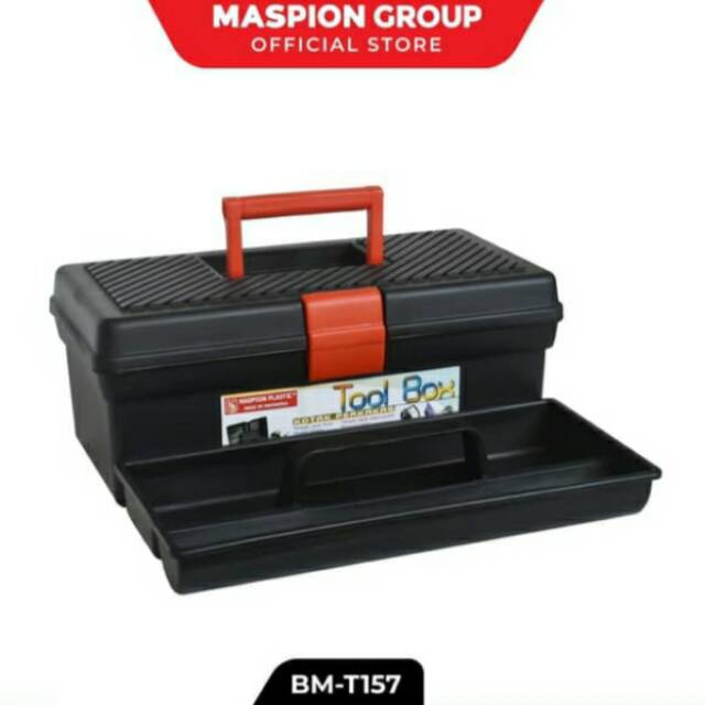 TOOL BOX MASPION BM-T157 . TEMPAT MUR BAUT DAN PERKAKAS KOTAK