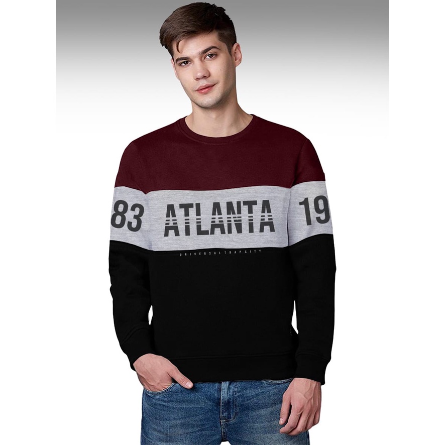 Sweater ATLANTA Kombinasi / Sweater Dewasa / Sweater Kombinasi
