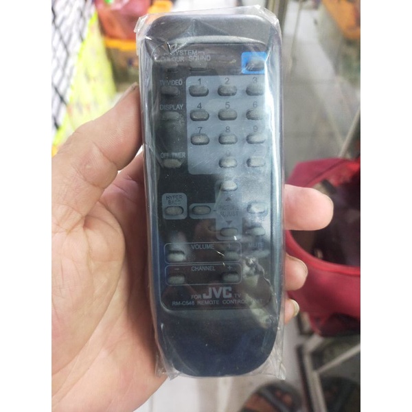 REMOTE TVJVC TABUNG TELEVISI JVC