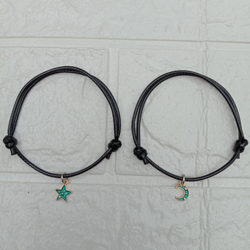 Gelang tali bulan bintang, Gelang tali couple