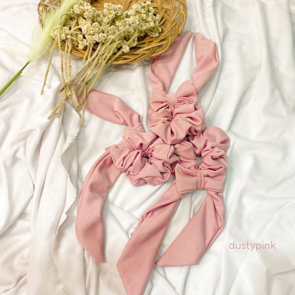 Scrunchie Hijab Anti Pusing / Ikat Rambut Hijab