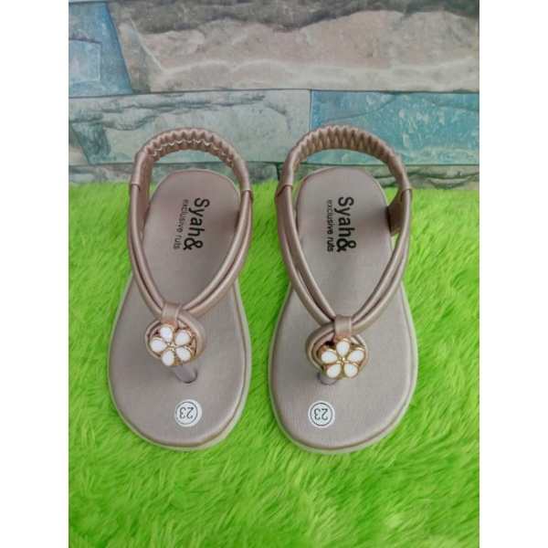 Sandal Anak Perempuan motif Bunga/Sandal Anak Terbaru 2022/Sandal Anak Wanita Casual Murah/Sandal Ta