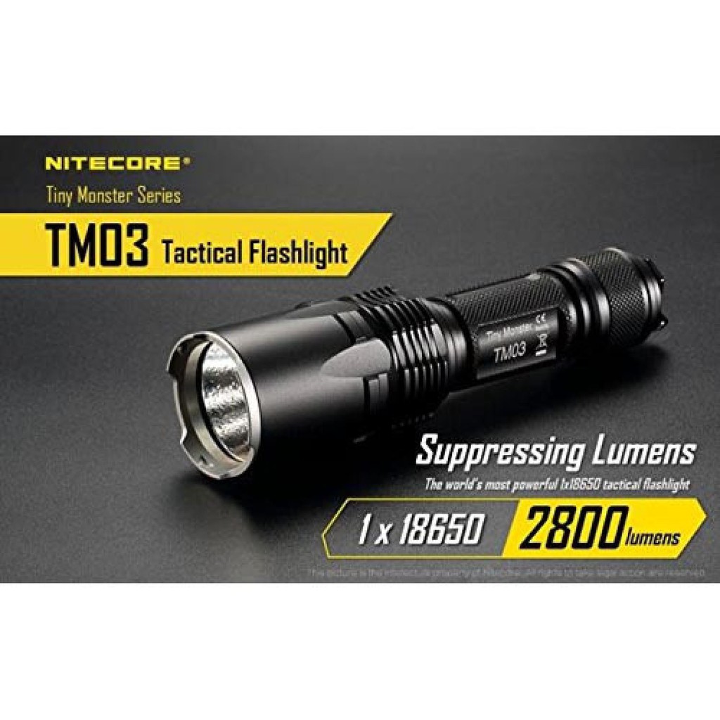 Thomgear Nitecore Tm03 Tiny Monster Senter Led Cree Xhp70 2800 Lumens Probolinggo Paiton Jm