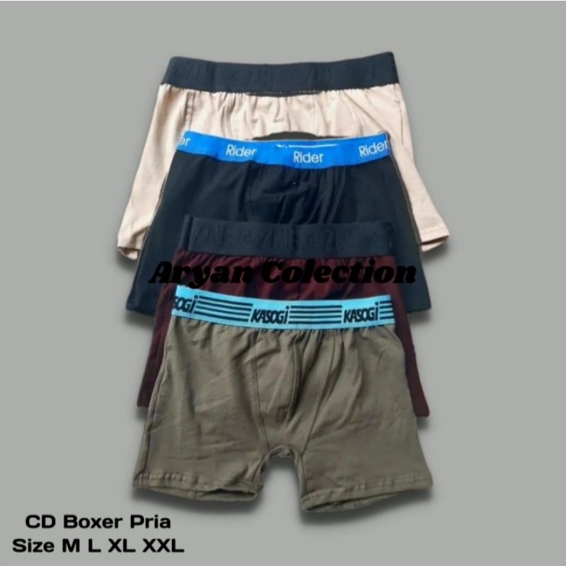 CD boxer pria celana dalam isi 6pcs premium original produk