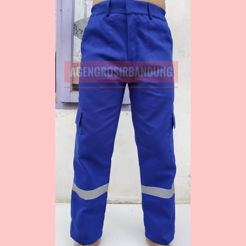 CELANA KERJA SAFETY WEARPACK K3 BAWAHAN COVERALL WEARPACK CELANA KATELPAK