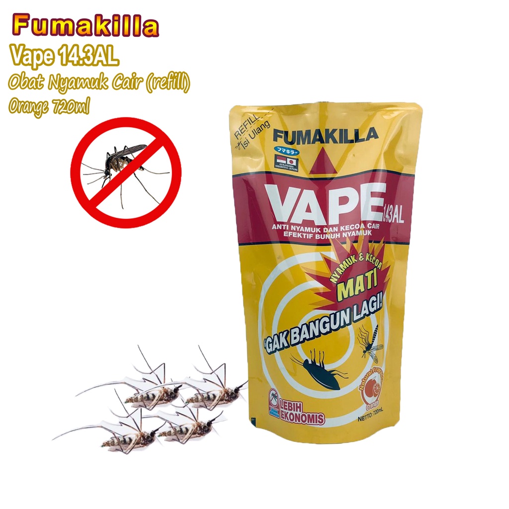 Vape 1.43AL * Fumakila * Orange * 720ml