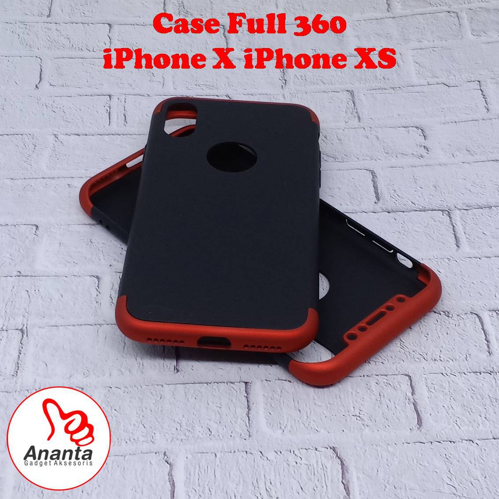 iPhone X / iPhone XS Case Full 360 GKK Matte
