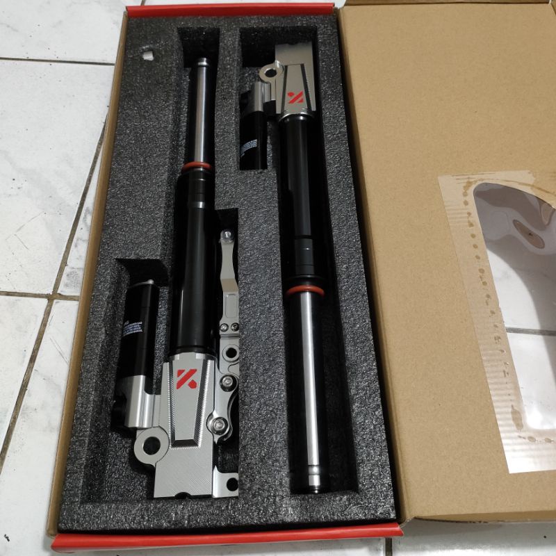 Shock Depan Ktc kytaco Vario 125 150 New Suspension Upside down By Ktc kytaco Original