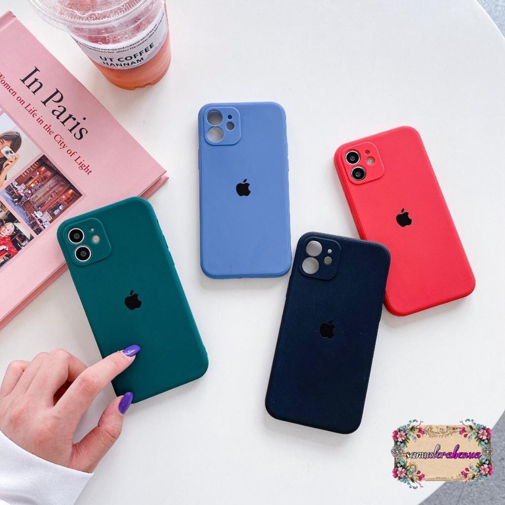 SOFTCASE ORIGINAL SILIKON PELINDUNG KAMERA 1phone 11 12 MINI PRO MAX SB2690