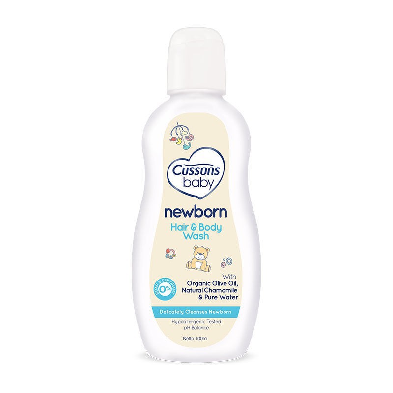 Cussons Baby Newborn Hair &amp; Body Wash - 100ml