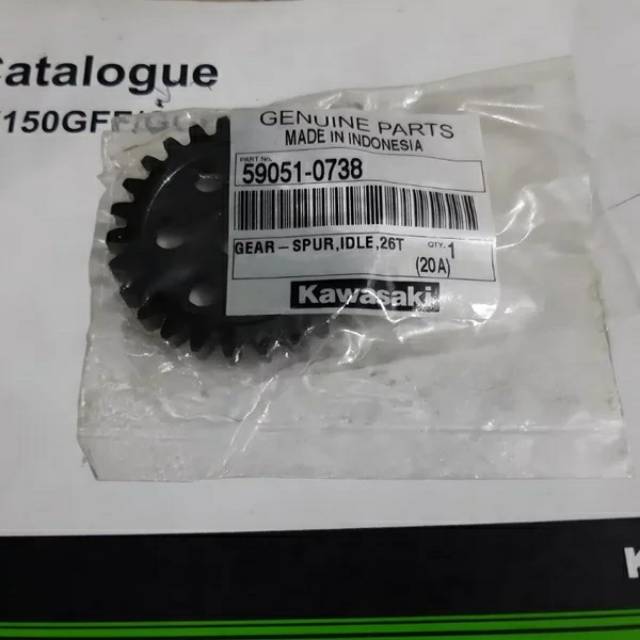 Gigi Spur Gigi Engkol KLX 150 Original