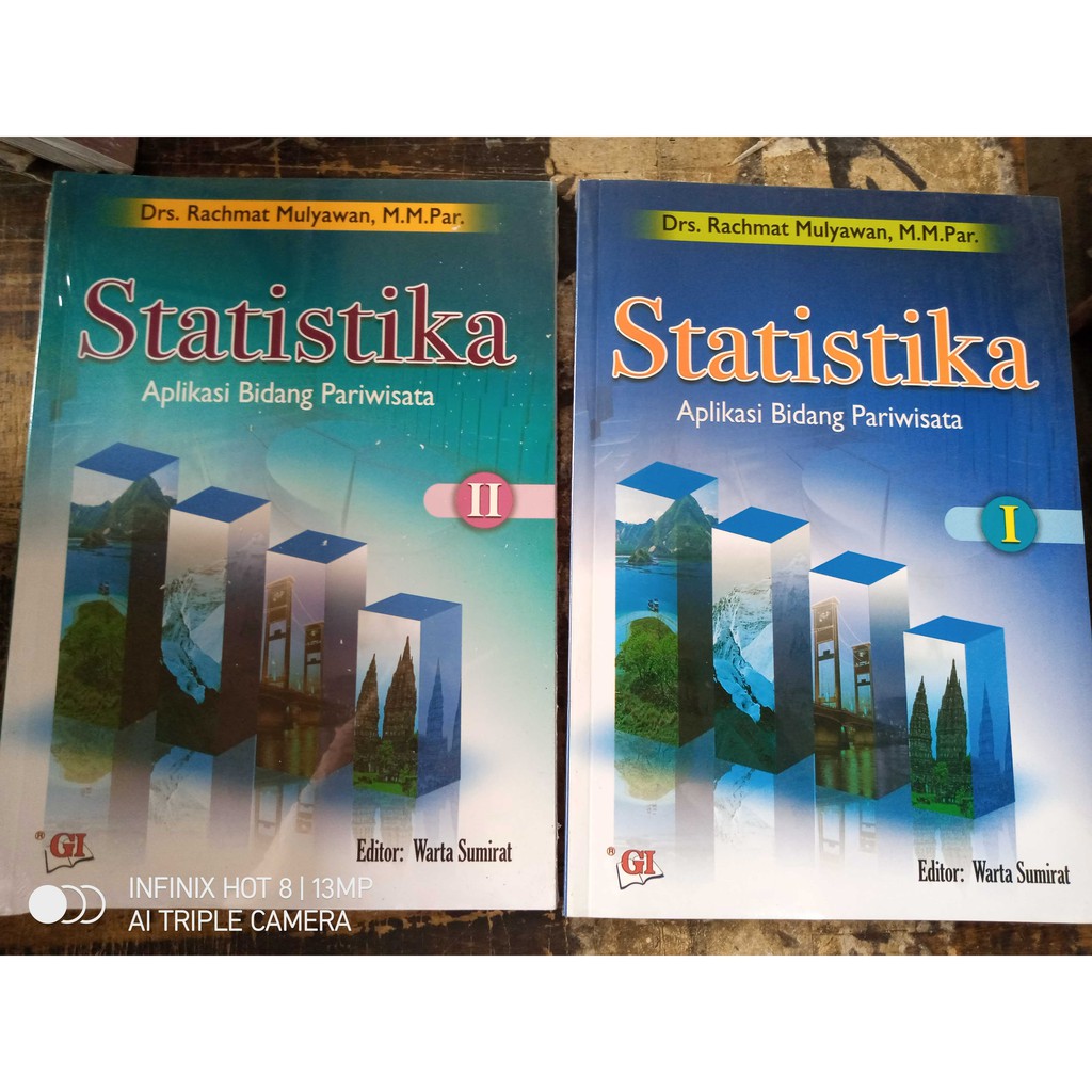 

Statistika aplikasi bidang pariwisata rachmat penerbit Ghalia indonesia ASLI