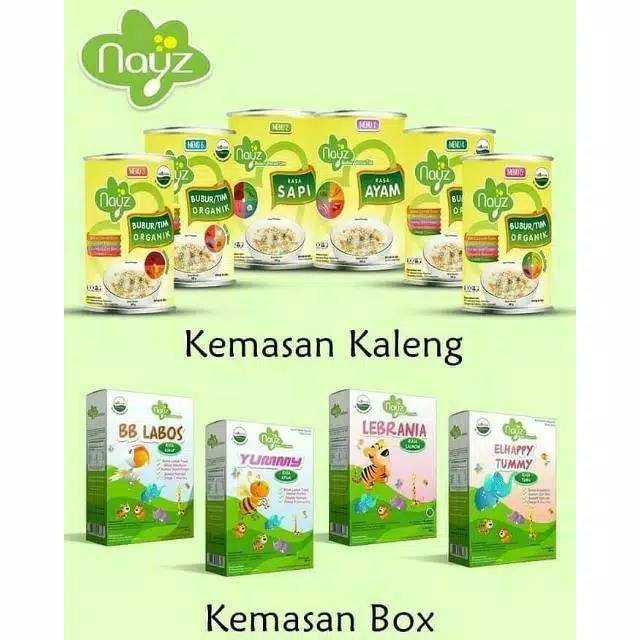Bubur Bayi Organik Nayz