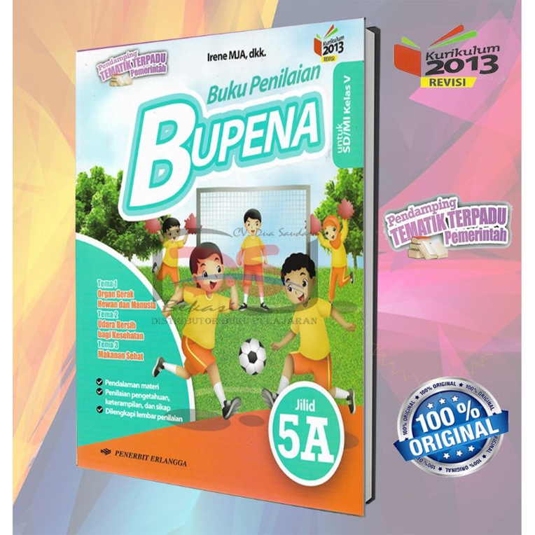 Buku BUPENA Jilid 5A Untuk Kelas 5 SD/MI K2013