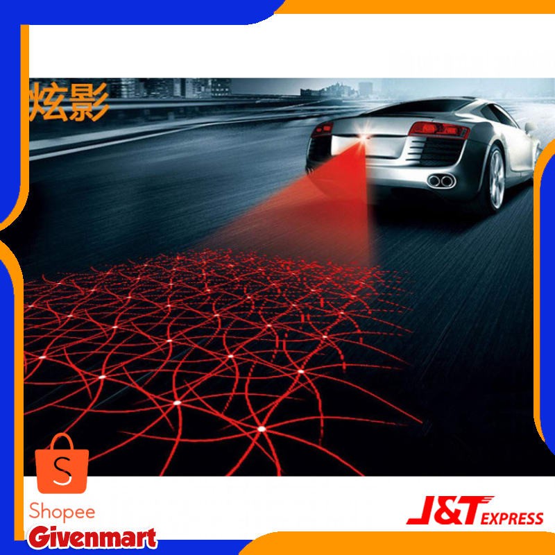 Lampu Kabut Fog Light Mobil Lampu Laser Belakang Mobil