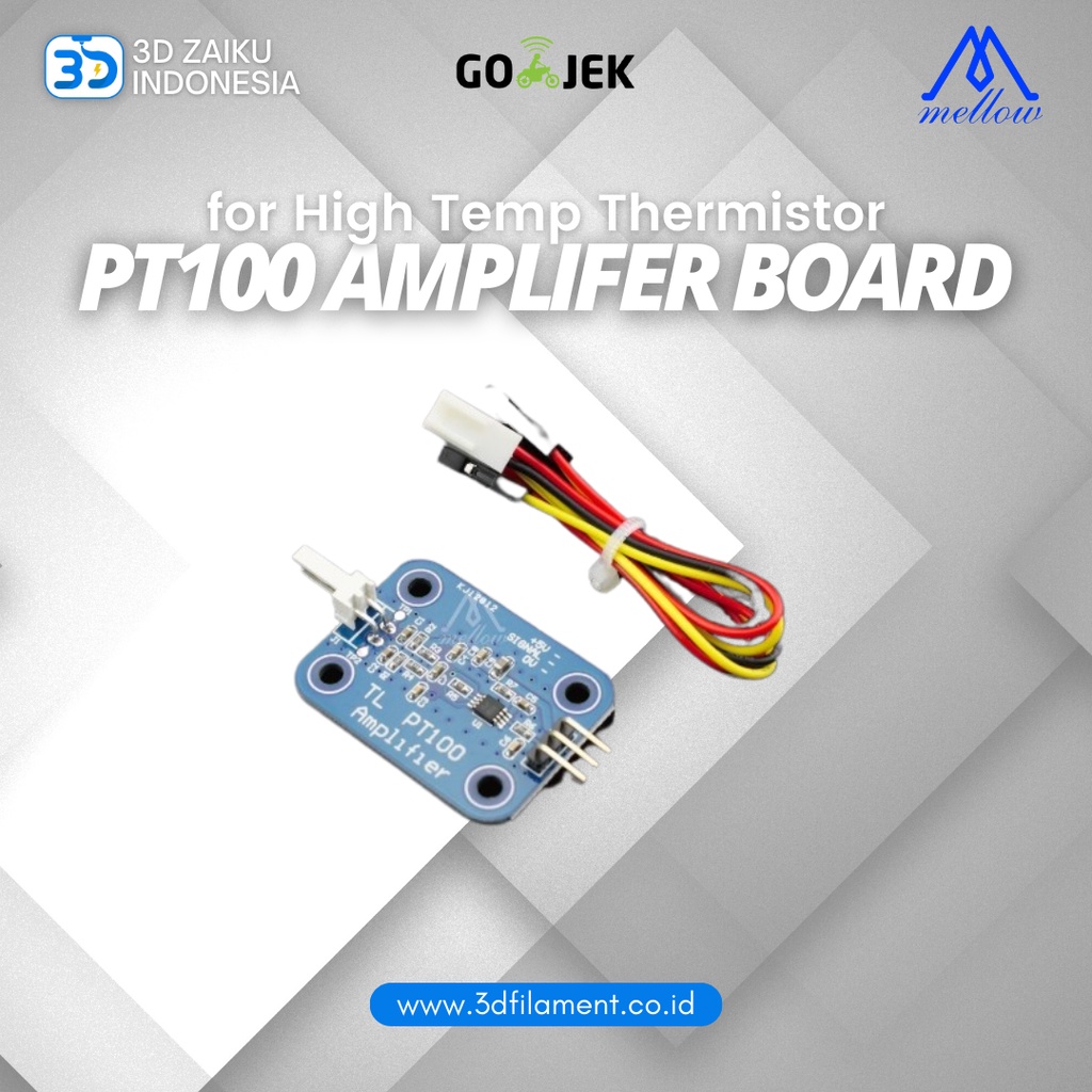 Original Mellow V6 PT100 Amplifier Board for High Temp Thermistor