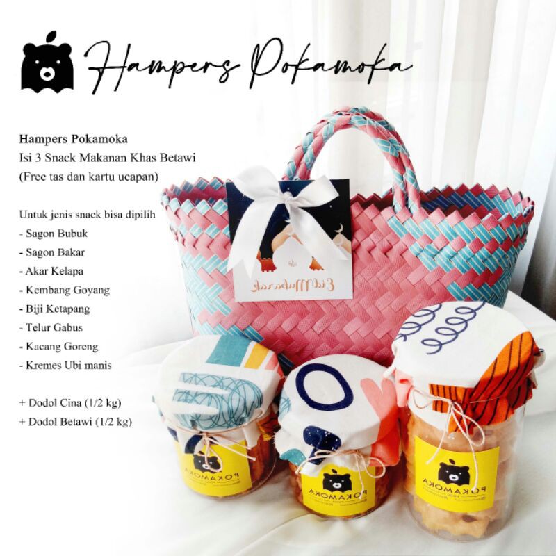 

Hampers Lebaran Snack Khas Betawi Pokamoka