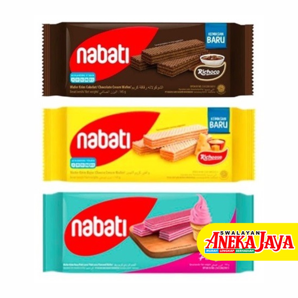 

NABATI WAFER 132GR ISI 3