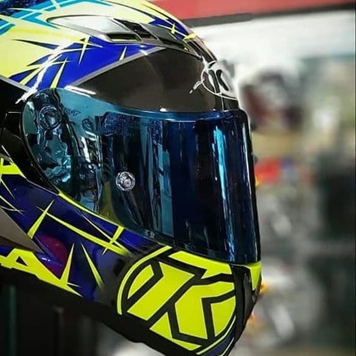 Flat visor KYT Vendetta Original - Iridium