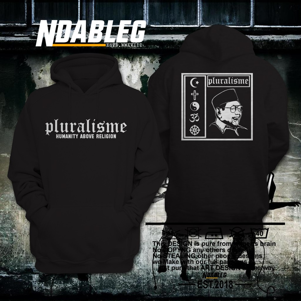 SWEATER PLURALISME GUSDUR TOLERANSI